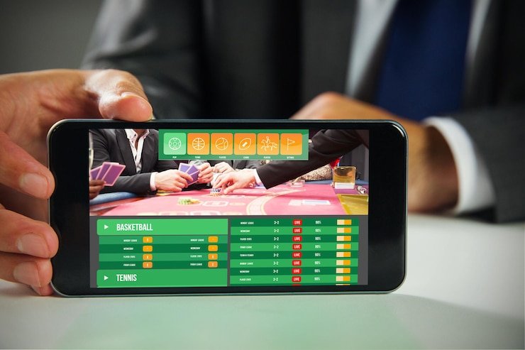 Wild Fireworks slot game interface on belalang togel mobile app showing five reels, payline highlights, balance display, and bet controls